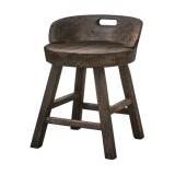 STOOL HANDY DARK BROWN 57 - CHAIRS, STOOLS